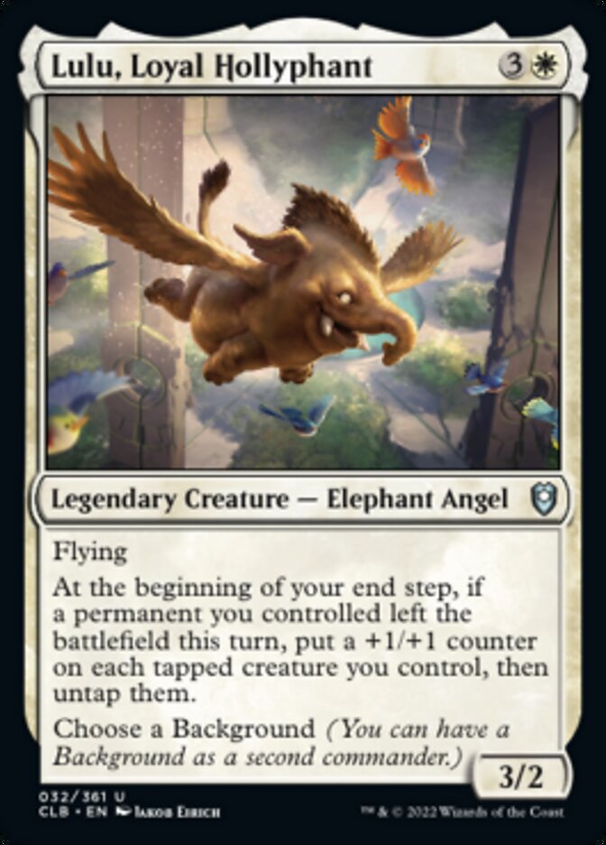 Lulu, Loyal Hollyphant [Commander Legends: Battle for Baldur's Gate] | Exor Games New Glasgow