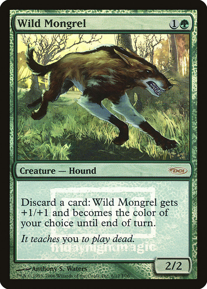 Wild Mongrel [Friday Night Magic 2006] | Exor Games New Glasgow