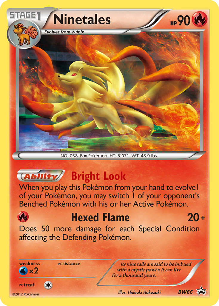 Ninetales (BW66) [Black & White: Black Star Promos] | Exor Games New Glasgow