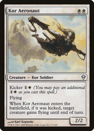 Kor Aeronaut [Zendikar] | Exor Games New Glasgow