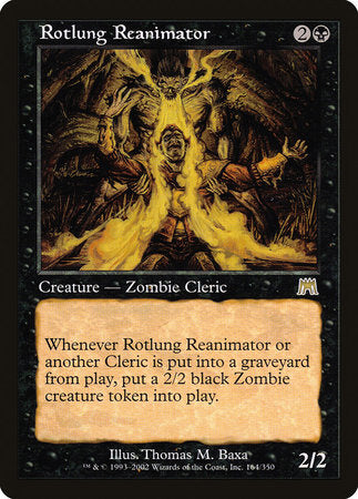 Rotlung Reanimator [Onslaught] | Exor Games New Glasgow