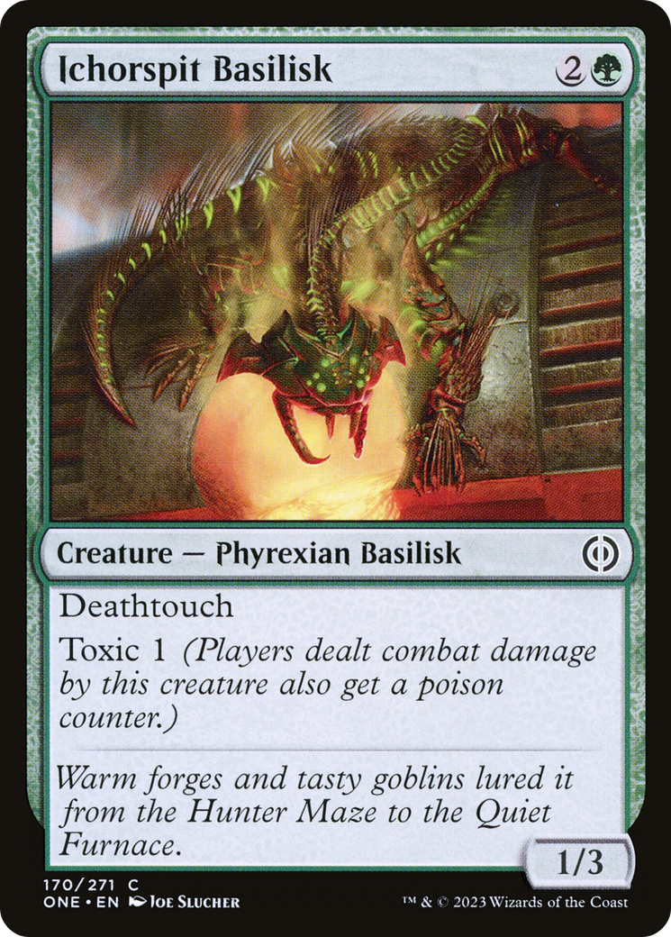 Ichorspit Basilisk [Phyrexia: All Will Be One] | Exor Games New Glasgow