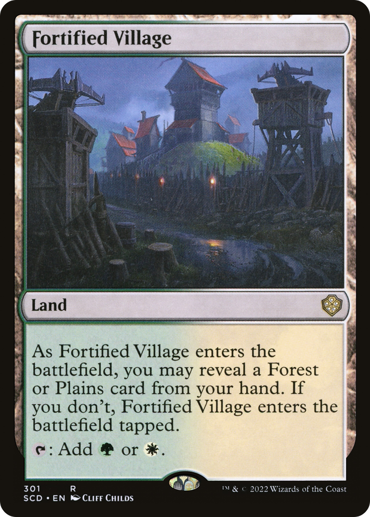 Fortified Village [Starter Commander Decks] | Exor Games New Glasgow