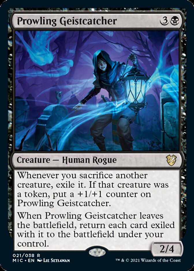 Prowling Geistcatcher [Innistrad: Midnight Hunt Commander] | Exor Games New Glasgow