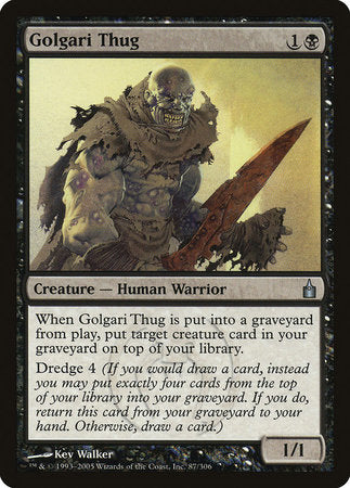 Golgari Thug [Ravnica: City of Guilds] | Exor Games New Glasgow