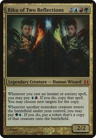 Riku of Two Reflections (Oversized) [Commander 2011 Oversized] | Exor Games New Glasgow