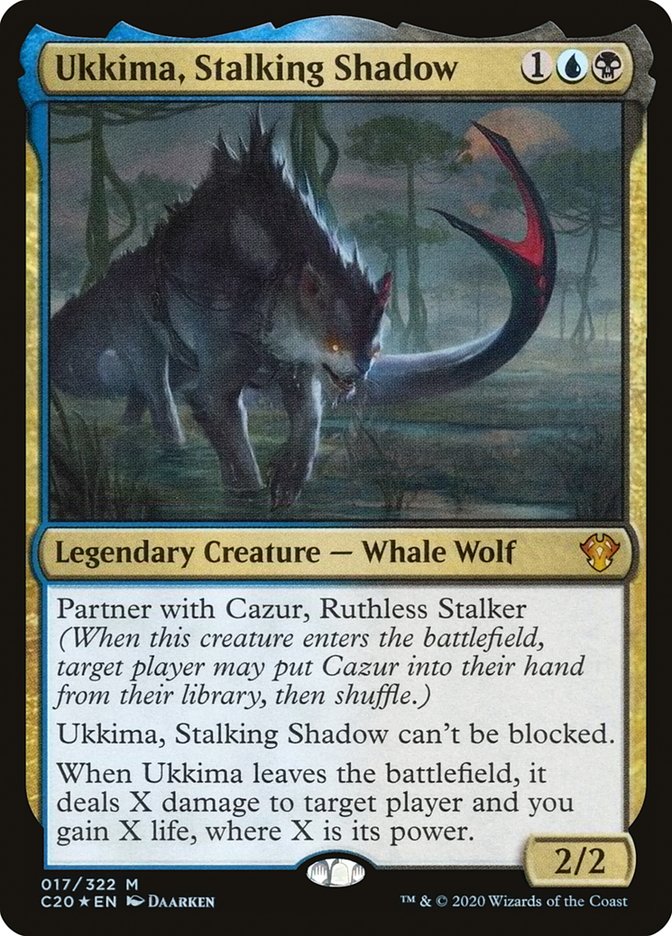 Ukkima, Stalking Shadow [Commander 2020] | Exor Games New Glasgow