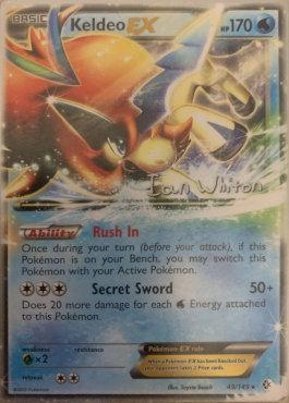 Keldeo EX (49/149) (American Gothic - Ian Whiton) [World Championships 2013] | Exor Games New Glasgow