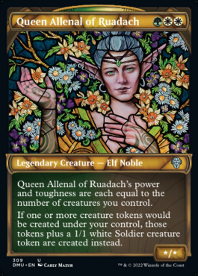 Queen Allenal of Ruadach (Showcase) [Dominaria United] | Exor Games New Glasgow