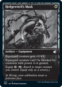 Hedgewitch's Mask [Innistrad: Double Feature] | Exor Games New Glasgow