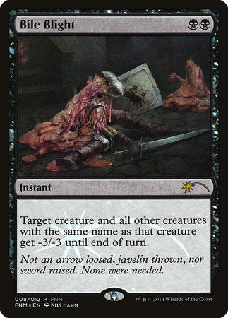 Bile Blight [Friday Night Magic 2014] | Exor Games New Glasgow