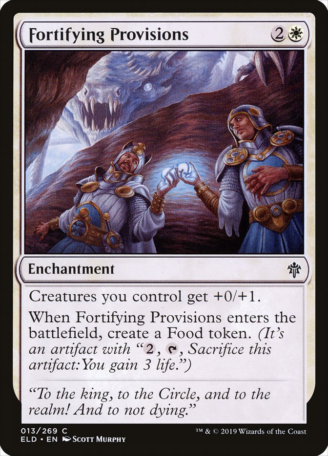 Fortifying Provisions [Throne of Eldraine] | Exor Games New Glasgow