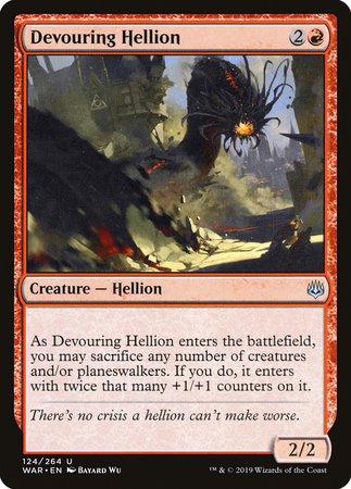 Devouring Hellion [War of the Spark] | Exor Games New Glasgow