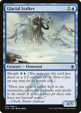 Glacial Stalker [Khans of Tarkir] | Exor Games New Glasgow