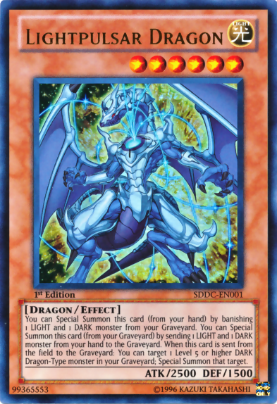 Lightpulsar Dragon [SDDC-EN001] Ultra Rare | Exor Games New Glasgow