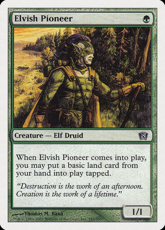 Elvish Pioneer [Eighth Edition] | Exor Games New Glasgow