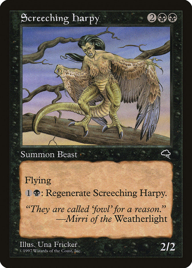 Screeching Harpy [Tempest] | Exor Games New Glasgow