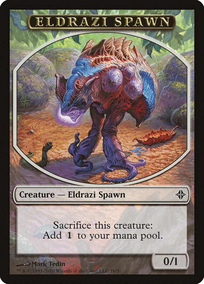 Eldrazi Spawn (1b/5) [Rise of the Eldrazi Tokens] | Exor Games New Glasgow