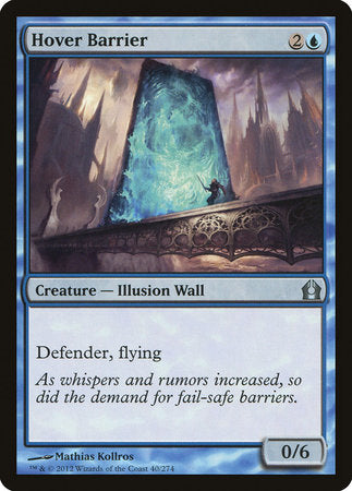 Hover Barrier [Return to Ravnica] | Exor Games New Glasgow