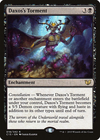 Daxos's Torment [Commander 2015] | Exor Games New Glasgow