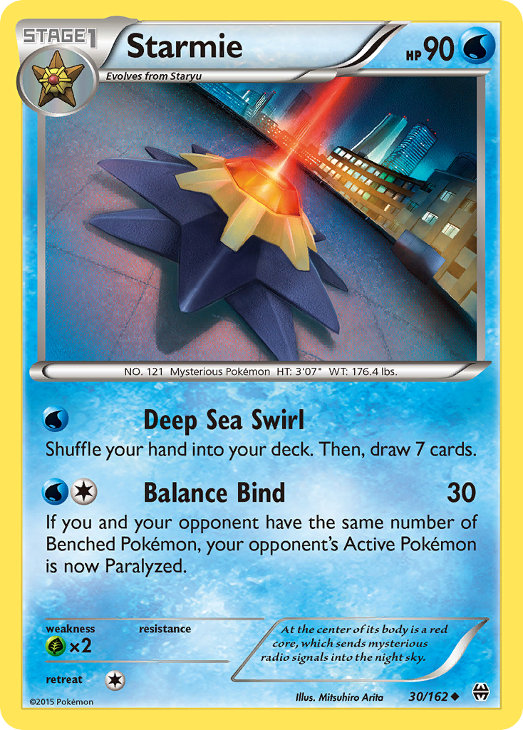 Starmie (30/162) [XY: BREAKthrough] | Exor Games New Glasgow