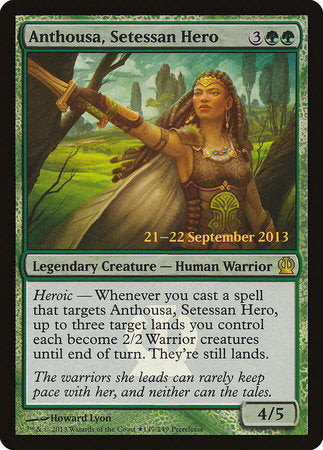 Anthousa, Setessan Hero [Theros Promos] | Exor Games New Glasgow