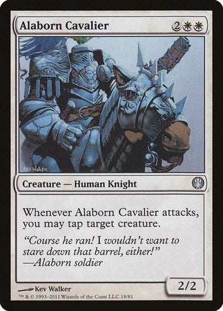 Alaborn Cavalier [Duel Decks: Knights vs. Dragons] | Exor Games New Glasgow