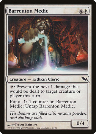 Barrenton Medic [Shadowmoor] | Exor Games New Glasgow