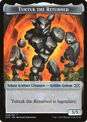 Tuktuk the Returned Token [Double Masters] | Exor Games New Glasgow