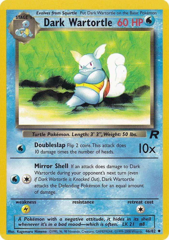 Dark Wartortle (46/82) [Team Rocket Unlimited] | Exor Games New Glasgow