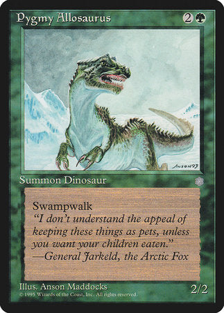 Pygmy Allosaurus [Ice Age] | Exor Games New Glasgow