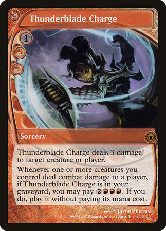 Thunderblade Charge [Future Sight] | Exor Games New Glasgow