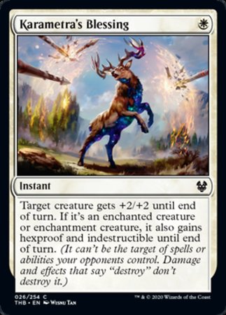 Karametra's Blessing [Theros Beyond Death] | Exor Games New Glasgow
