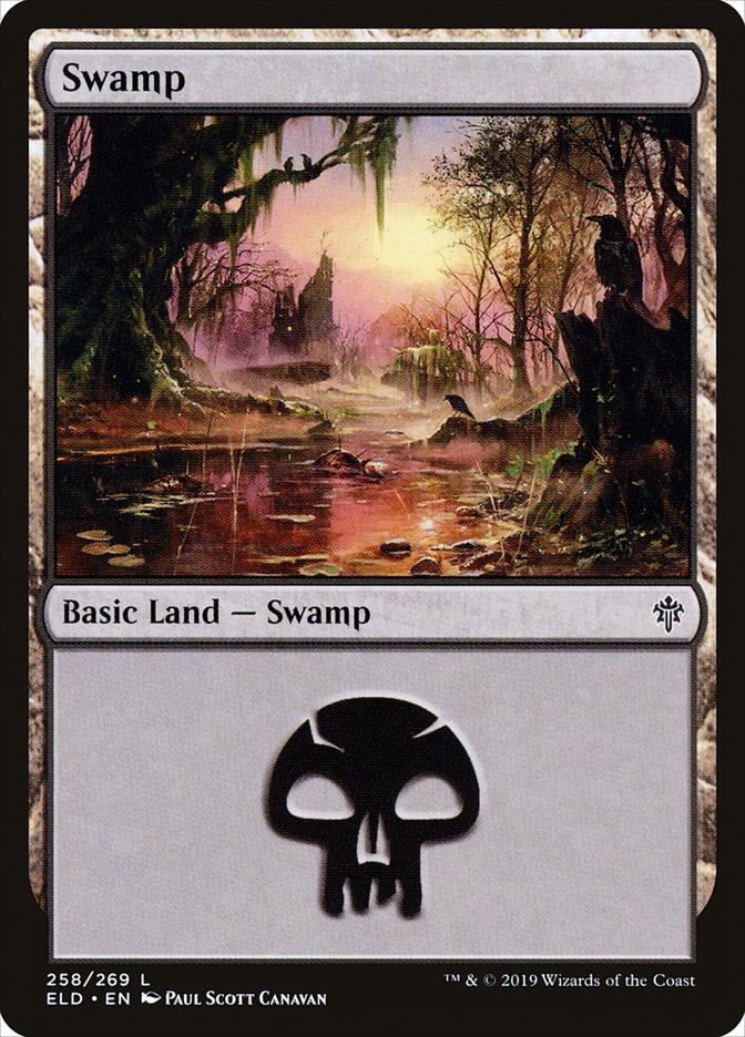 Swamp [Throne of Eldraine] | Exor Games New Glasgow