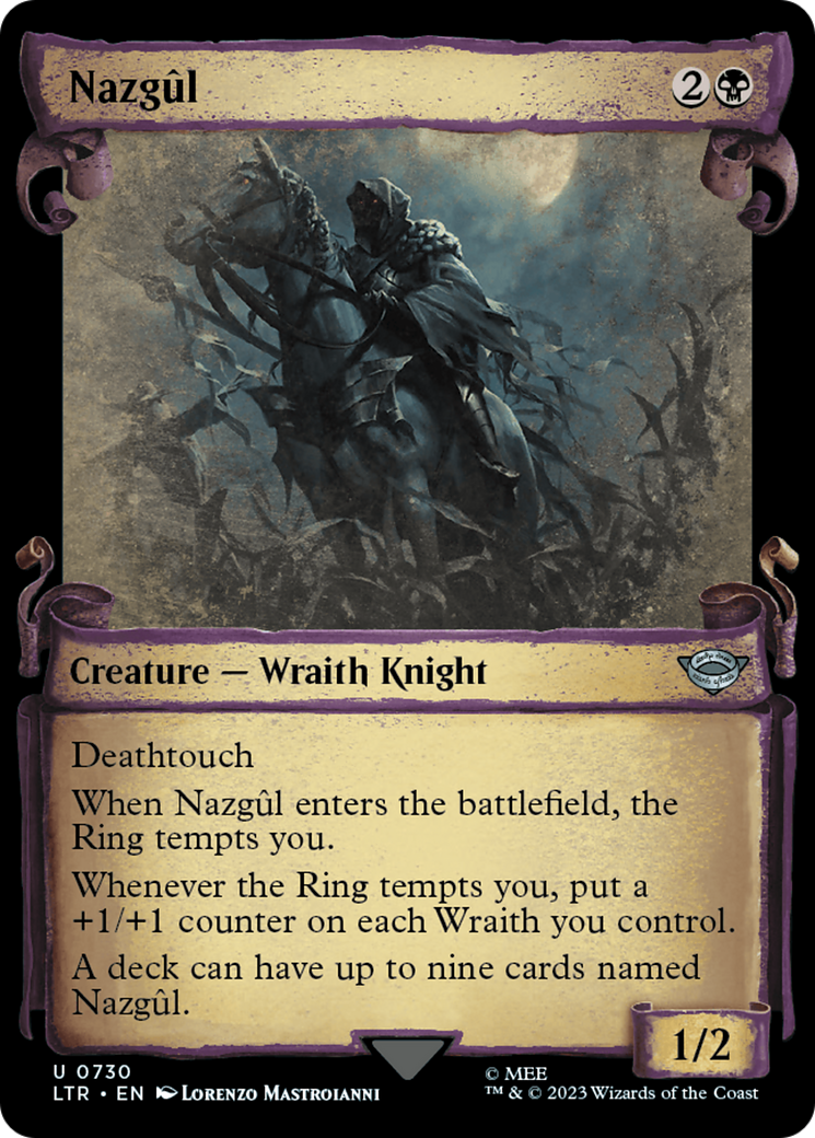 Nazgul (0730) [The Lord of the Rings: Tales of Middle-Earth Showcase Scrolls] | Exor Games New Glasgow