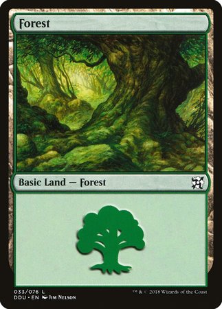 Forest (33) [Duel Decks: Elves vs. Inventors] | Exor Games New Glasgow