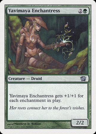 Yavimaya Enchantress [Eighth Edition] | Exor Games New Glasgow