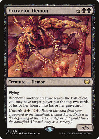 Extractor Demon [Commander 2015] | Exor Games New Glasgow