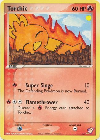 Torchic (3/5) [Kids WB Promos] | Exor Games New Glasgow