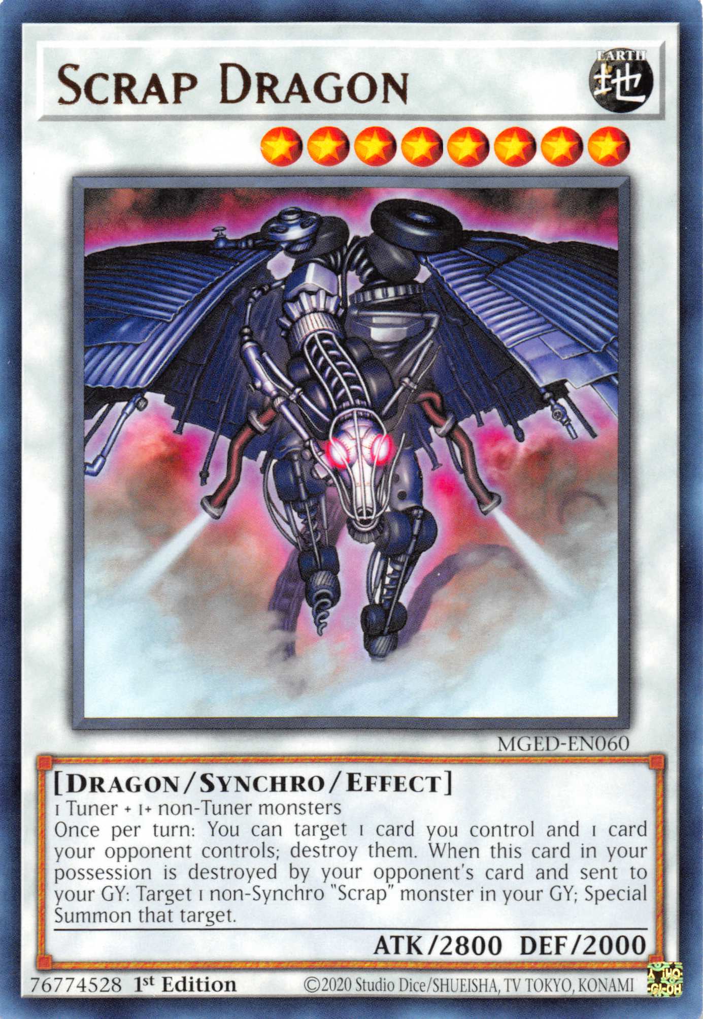 Scrap Dragon [MGED-EN060] Rare | Exor Games New Glasgow