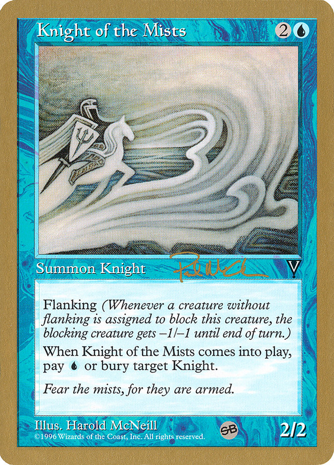 Knight of the Mists (Paul McCabe) (SB) [World Championship Decks 1997] | Exor Games New Glasgow