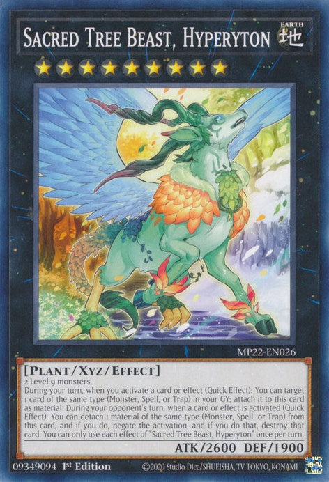 Sacred Tree Beast, Hyperyton [MP22-EN026] Common | Exor Games New Glasgow
