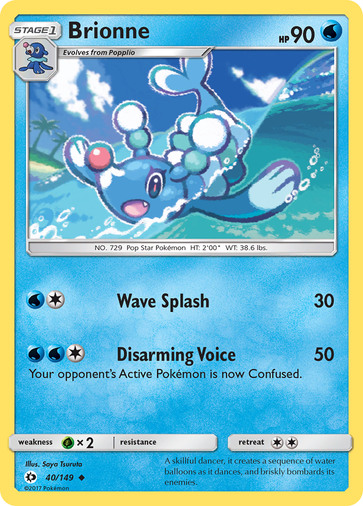 Brionne (40/149) [Sun & Moon: Base Set] | Exor Games New Glasgow