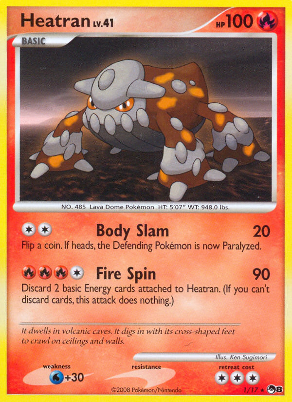 Heatran (1/17) [POP Series 8] | Exor Games New Glasgow