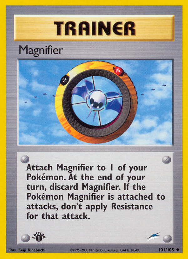 Magnifier (101/105) [Neo Destiny 1st Edition] | Exor Games New Glasgow