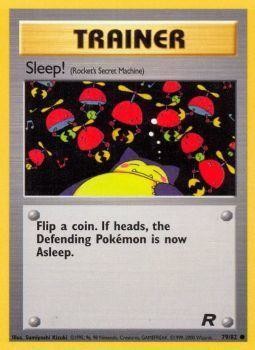 Sleep! (79/82) [Team Rocket Unlimited] | Exor Games New Glasgow