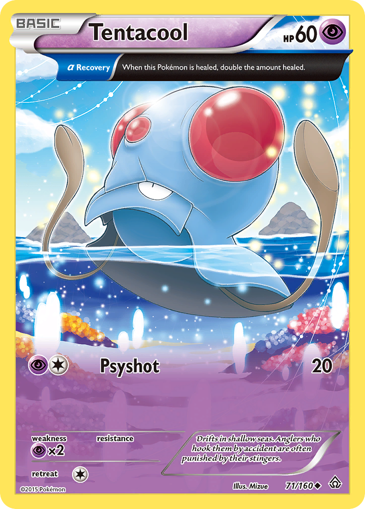 Tentacool (71/160) [XY: Primal Clash] | Exor Games New Glasgow