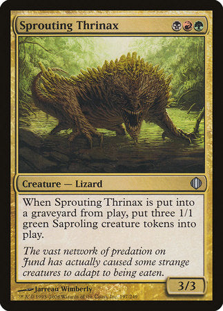 Sprouting Thrinax [Shards of Alara] | Exor Games New Glasgow