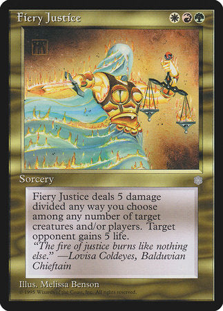 Fiery Justice [Ice Age] | Exor Games New Glasgow