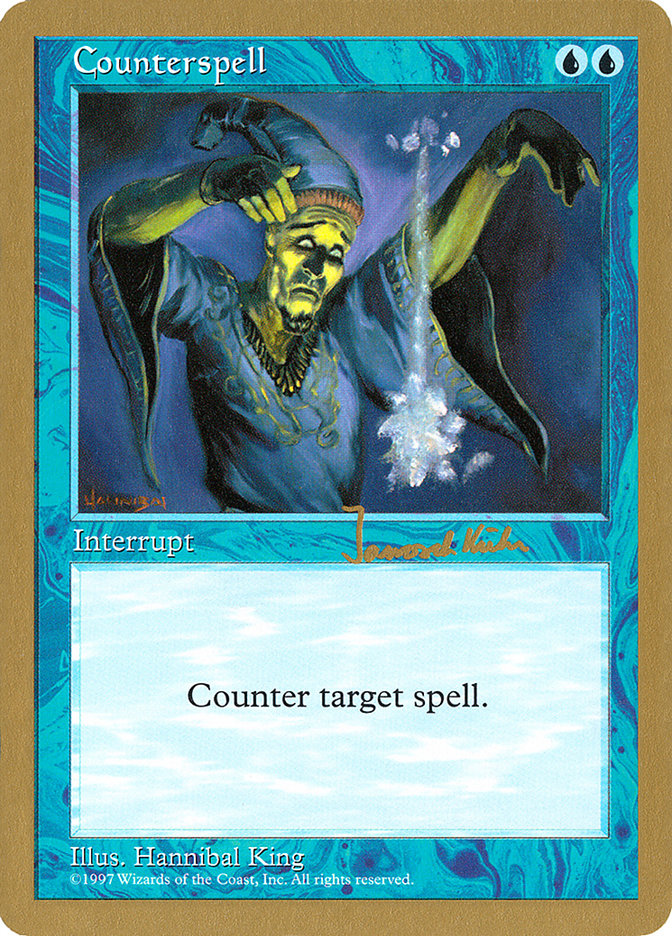 Counterspell (Janosch Kuhn) [World Championship Decks 1997] | Exor Games New Glasgow